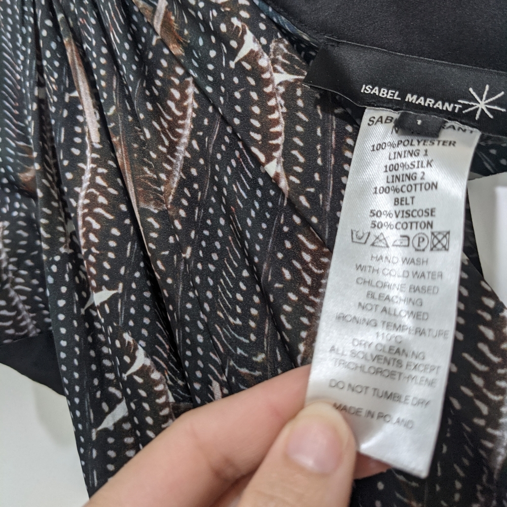 Isabel Marant One Shoulder Silk Dress - Picture 11 of 12